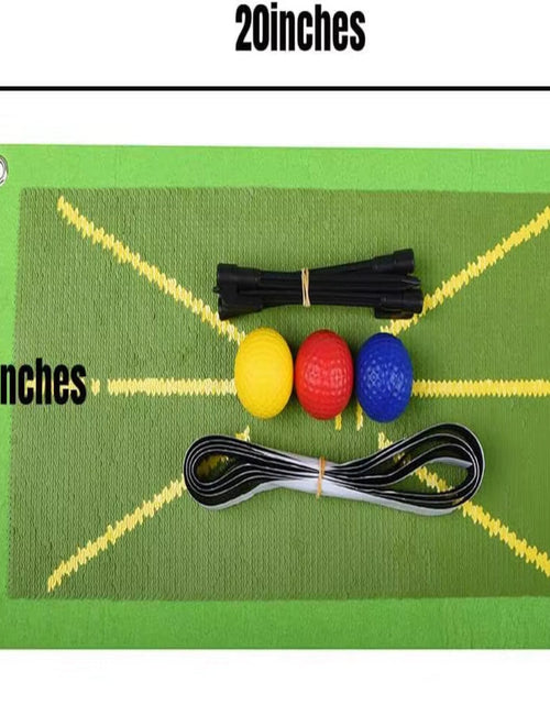 Load image into Gallery viewer, Golf Training Mat for Swing Detection Batting Clearly Shows Impact Traces Mini Portable Golf Training Aid Equipment
